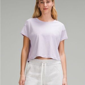 LuLulemon Cate’s Cropped Tshirt